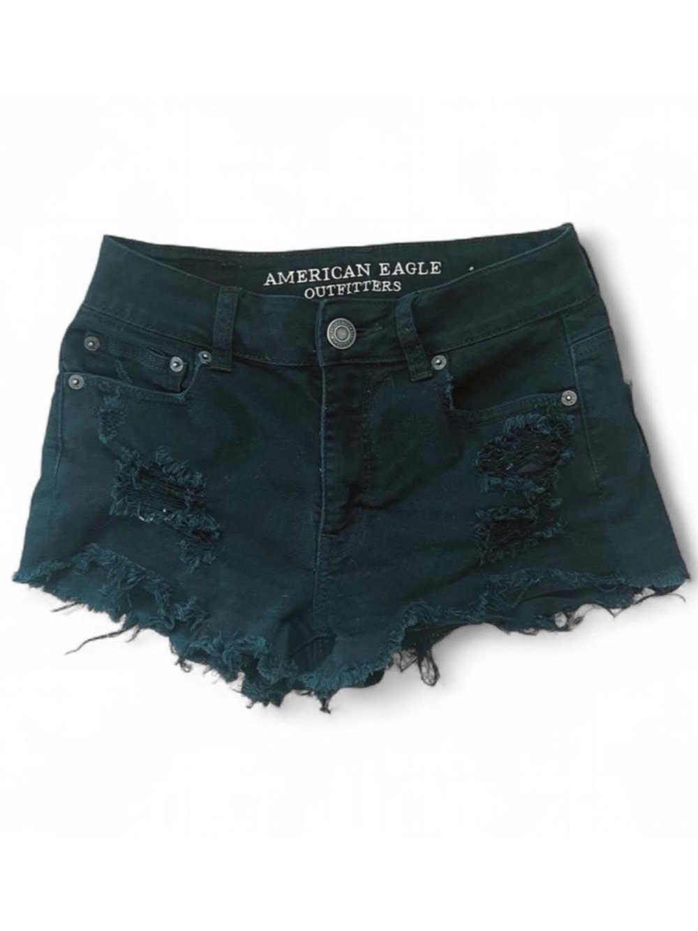 2014 American Eagle | Black Short Shorts